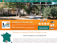 Tablet Screenshot of campinglerancho.com